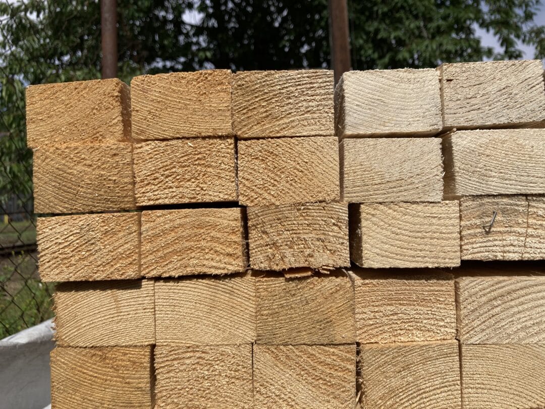 Střešní latě - 40×60 mm - neimpregnované