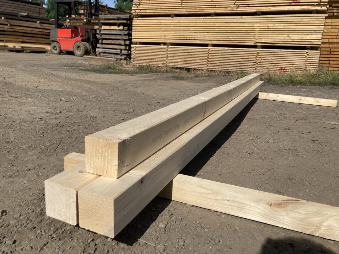 KVH hranoly - 8 cm × různé rozměry - délka 3, 4 a 5 m