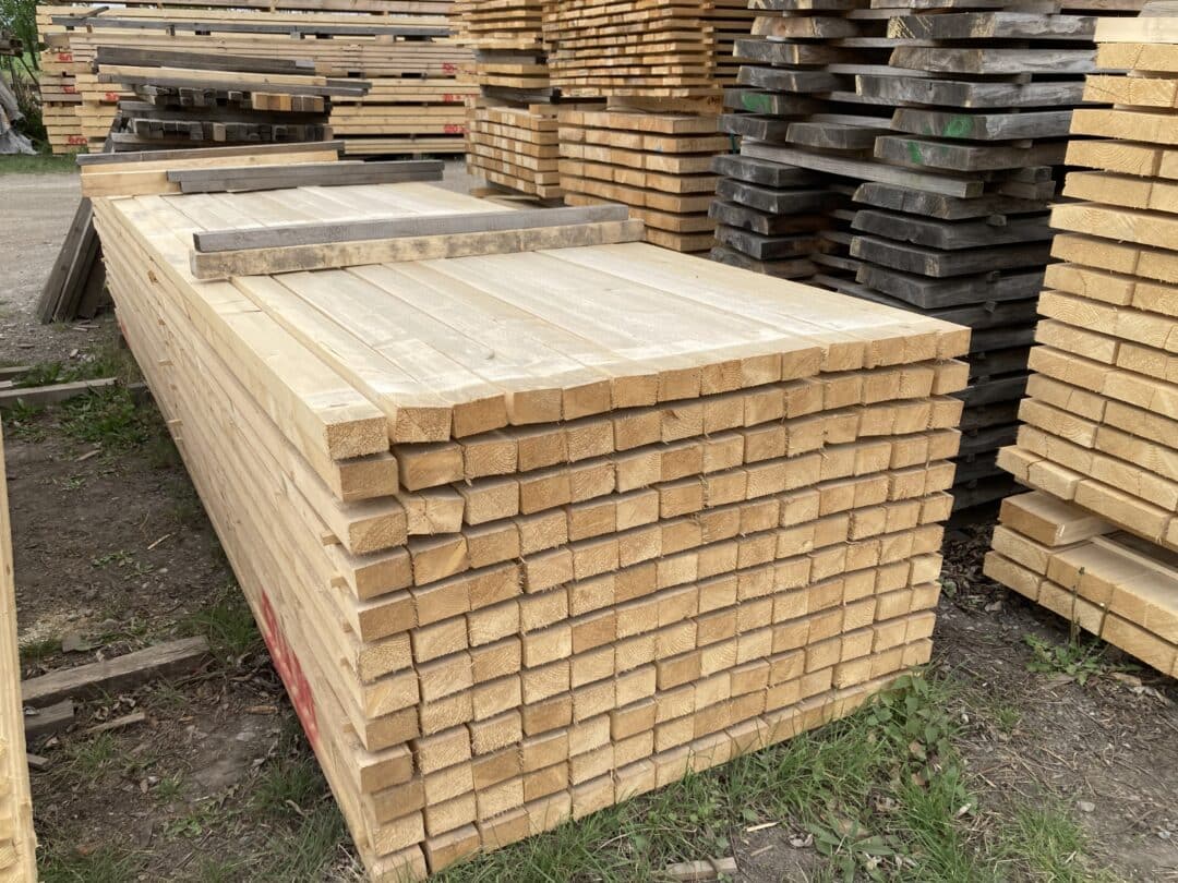 Stavební hranoly - 3 m / 4 m - 50 x 80 mm
